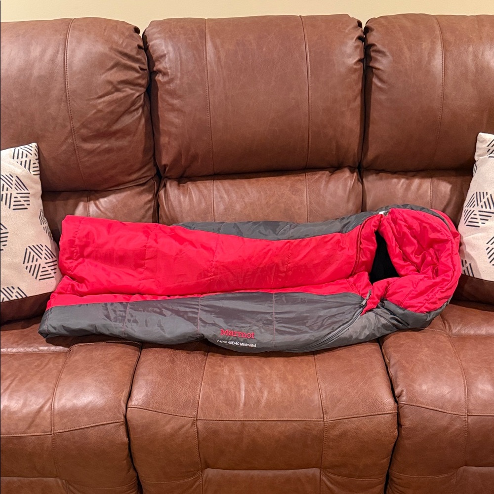 Marmot Left Side Zip Sleeping Bag Hiking